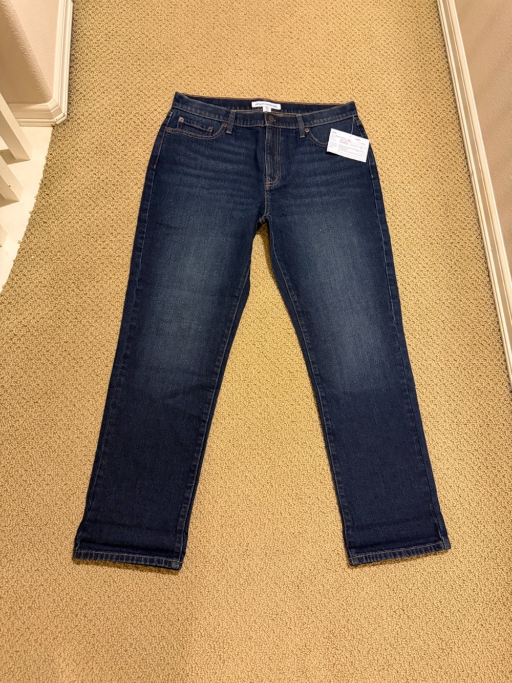 Amazon Essentials Low Stretch Mid Rise Boyfriend Crop Jeans (Women’s Size 10)